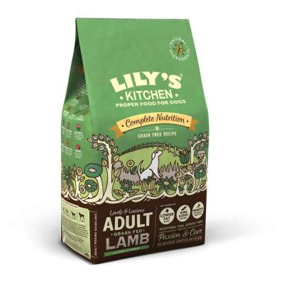 LILY S KITCHEN Croquettes pour chien sans c&eacute;r&eacute;ales agneau 2,5 kg 