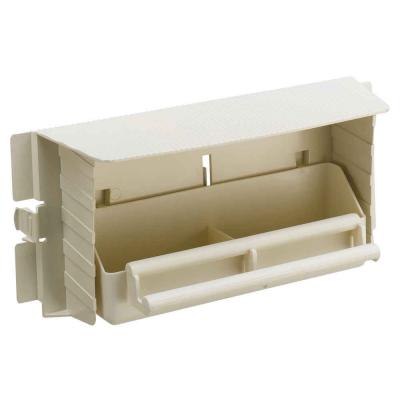 FERPLAST Brava 6 Mangeoire rotative en plastique pour voli&egrave;res . Variante brava 6 - Misure: 28.5 x 10 x h 13 cm - - 