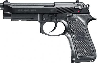 BERETTA  M9 Noir Full M&eacute;tal Gaz Blowback 1.5j