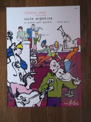 LEMOINE Suite Argentina 11 Pi&egrave;ces Pour Guitare, Adrien Politi