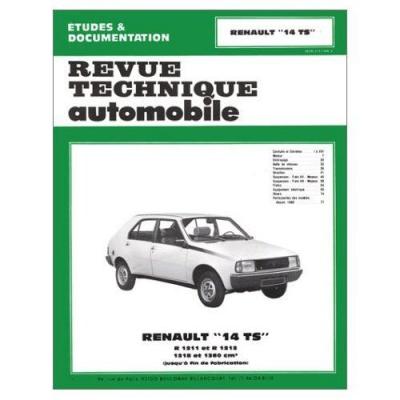[REVUE TECHNIQUE AUTOMOBILE] Renault 14 Ts