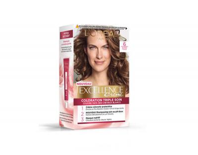 L OREAL PARIS Coloration Cheveux 6 Coloration Blond Fonc&eacute; Excellence - La Bo&icirc;te