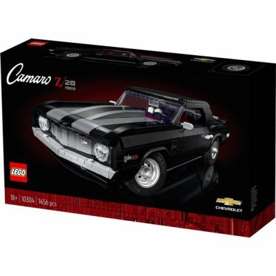 LEGO 10304 Chevrolet Camaro Z28 1969 1456 pi&egrave;ces, Noir,