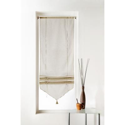 Store En Pointe Avec Cordon - 90x165cm - Blanc