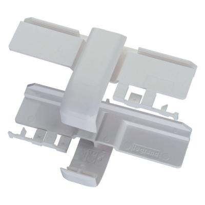 LEGRAND Eclisse de jonction - Pour goulotte 50x 80 &agrave; 180 &agrave; clippage direct Programme Mosaic