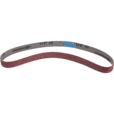MAKITA Lot de 10 bandes abrasives 9x533mm multimat&eacute;riaux Grain 80  A-34469