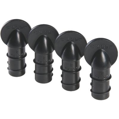 CLABER Bouchon - Tuyau &Oslash; 13 mm - Bo&icirc;te de 4 pi&egrave;ces - 