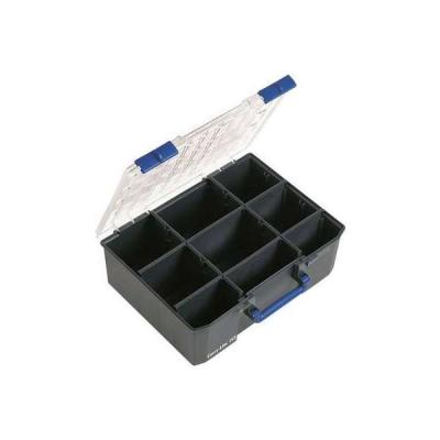 RAACO Malette en polypropylene CL 55 5X10-25 &agrave; double couvercle
