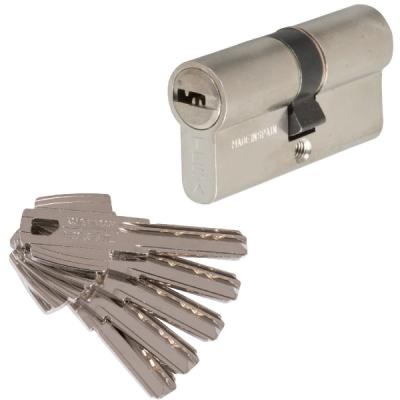 TESA T6553030n cylindre surete cle reversible t60 30x30 nickele 3 cles 6