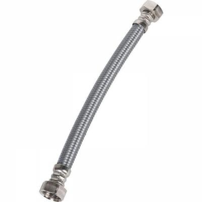 Flexible sanitaire inox FF - Longueur : 50 cm - &Eacute;crou : 3/4'' - D13