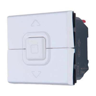 LEGRAND Interrupteur de volets roulants 500W maximum Mosaic 2 modules - blanc
