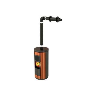 TEN Kit fa&ccedil;ade Bio  80/130 d&eacute;part dessus pour po&ecirc;les &agrave; pellet