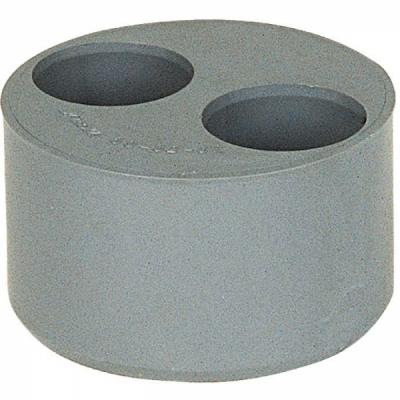 GIRPI R&eacute;duction PVC -  - FF &Oslash; 125 - 50 - 32 mm - Double embo&icirc;ture