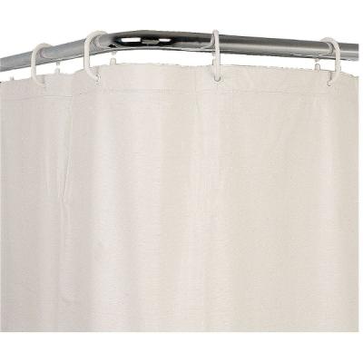 PELLET Rideaux de douche - PVC blanc - 1,8 x 0,9 m -  ASC