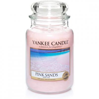 Yankee Candle 1205337e Bougie Parfum&eacute;e Sable Rose Multicolore