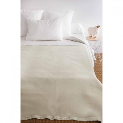 Couverture 100% laine Woolmark 500g Volta 16 jours Naturel