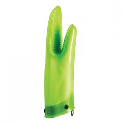 MASTRAD  F82308 Gant - Silicone et textile - Vert transparent