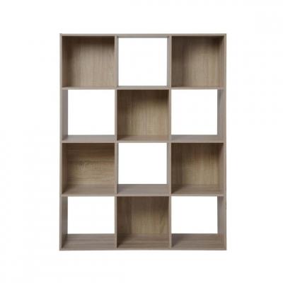 COMPO Meuble de rangement contemporain d&eacute;cor ch&ecirc;ne - L 92 cm
