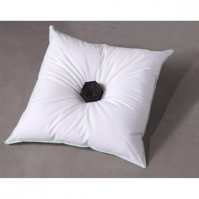 BECQUET Oreiller moelleux 65x65 blanc en coton