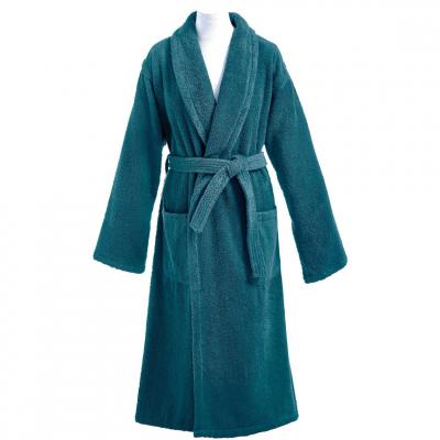 ESSIX  Aqua Peignoir de Bain, Coton, &Eacute;meraude, L