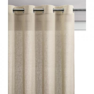Rideau voile en lin naturel 140 x 280