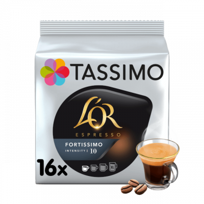 L OR L'OR Fortissimo - 16 capsules pour Tassimo