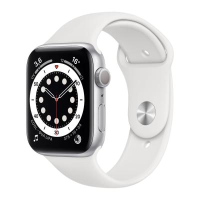 Apple Watch Series 6 Alu Argent/Blanc 44MM