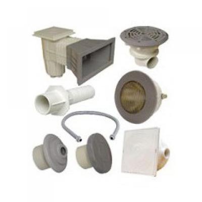 ASTRAL Kit de pi&egrave;ces &agrave; sceller grises pour piscines b&eacute;ton jusqu'&agrave; 8x4m