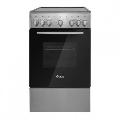 AYA Cuisini&egrave;re vitroc&eacute;ramique  ACV5063IX 4 foyers Inox