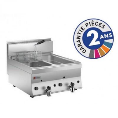 BARON Friteuse &agrave; gaz 2x 8 litres Gamme 650 