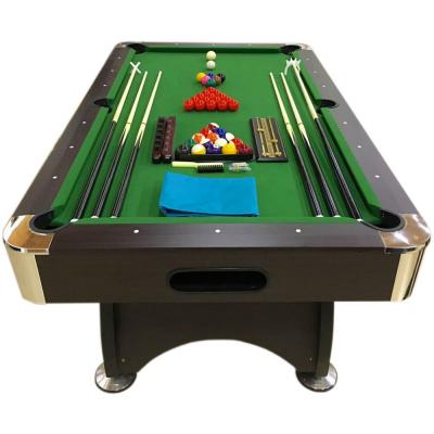 SIMBA SRL BILLARD AMERICAIN NEUF Snooker table de poll biljart salon 7 ft - GREEN SEASON table de billard DIMENSIONS R&Eacute;GLEMENTAIRES Vert 