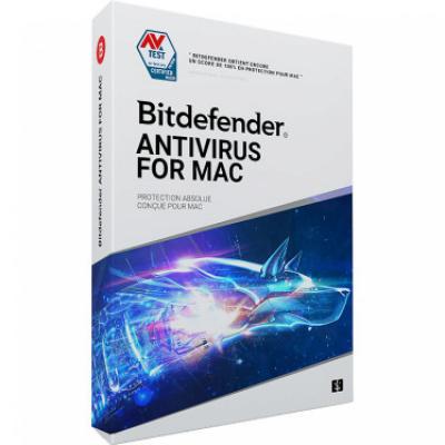 BITDEFENDER  Antivirus pour Mac - 3 postes - Abonnement 2 ans - Renouvellement automatique