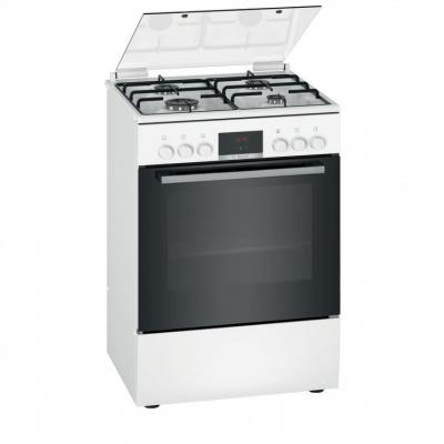 BOSCH Cuisiniere mixte  HXN39AD21 4 foyers Blanc