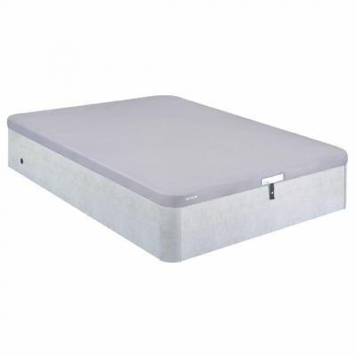 BULTEX Sommier coffre 140x190 cm  GALAXIE 3 b&eacute;ton