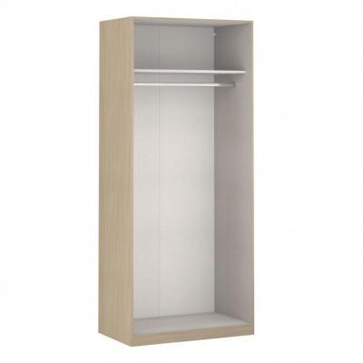 Caisson L100 x P59 x H232 cm Extenso imitation ch&ecirc;ne