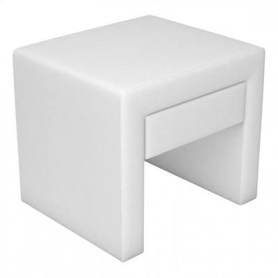 Chevet 1 tiroir JAPP blanc PU