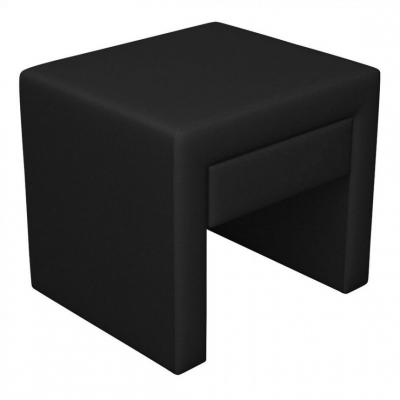 Chevet 1 tiroir JAPP noir PU