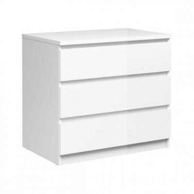 Commode BEST LAK blanc laqu&eacute;