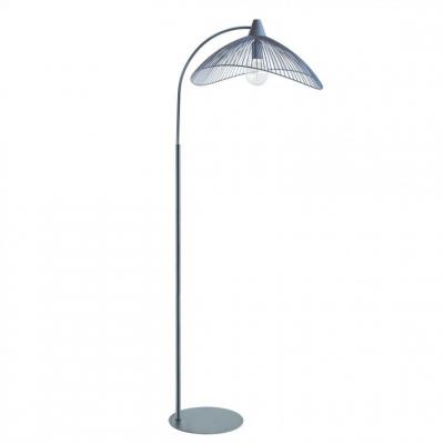 MEET BY PAPERFLOW Lampadaire Kasteli - M&eacute;tal - Noir - 175cm