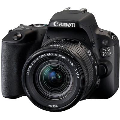 CANON  Appareil photo reflex  200D 18-55