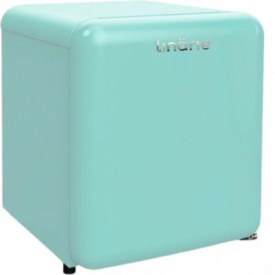 LINARIE Chatel mini r&eacute;frig&eacute;rateur cube vintage  lk48mbgreen 46 litres vert