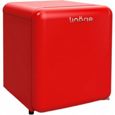 LINARIE Chatel mini r&eacute;frig&eacute;rateur cube vintage  lk48mbred 46 litres rouge
