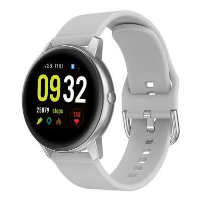 CHRONUS Montre Connect&eacute;e  R3 Fitness Tracker &Eacute;tanche-Argent- 