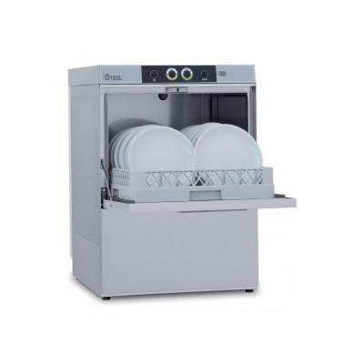 COLGED Lave-vaisselle professionnel avec pompe de vidange - 6,8 kW - Triphas&eacute; STEEL361DGPV - 