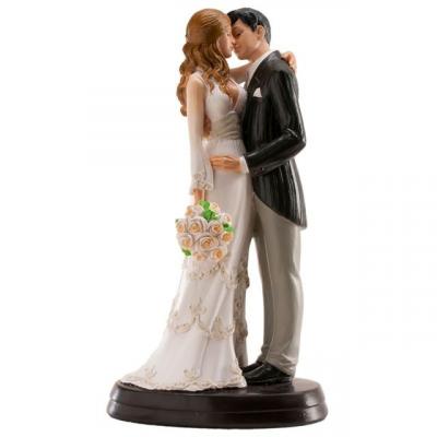 DEKORA Figurine g&acirc;teau de mariage Maria et Juan 18 cm -  {couleur}