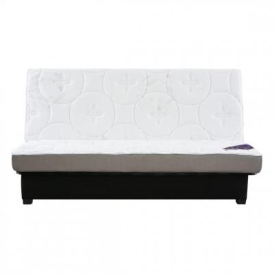 DUNLOPILLO Banquette lit clic clac  KHARA LATEX 130 cm sans housse
