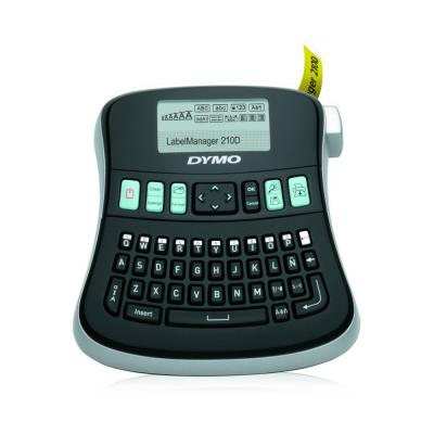 DYMO  LabelManager 210D+ Qwerty Etiqueteuse adapt&eacute; pour rubans: D1 6 mm, 9 mm, 12 mm
