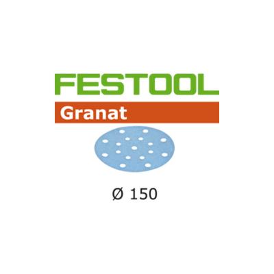 FESTOOL Stf D150/16 Abrasifs &Oslash;150 mm P120 gr / 100 Pi&egrave;ces ( 496979 ) - 