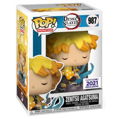 FUNKO Figurine  Pop - Demon Slayer N&deg;987 - Zenitsu Agatsuma (56103)