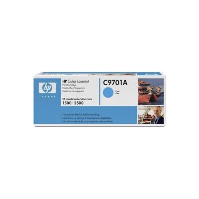 HP Toner cyan  pour Color LaserJet 1500/2500 (121A)